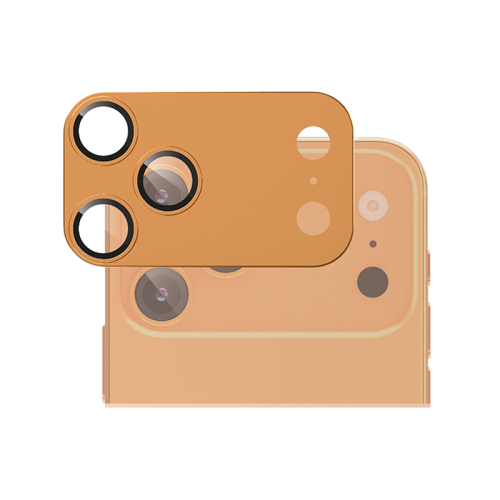 Smart Premium Ultraguard Camera Lens Protector for iPhone 17 Pro - Orange