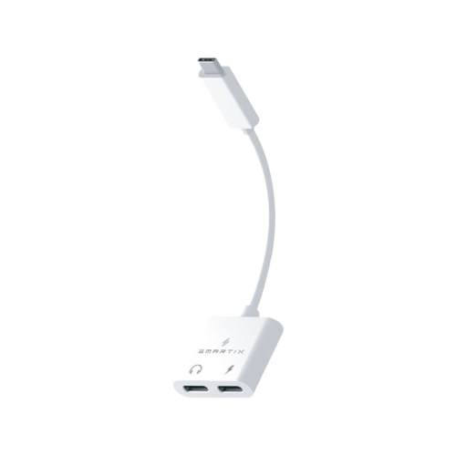 Smart Premium Duo Link Pro 2 In 1 USB-C Hub - White