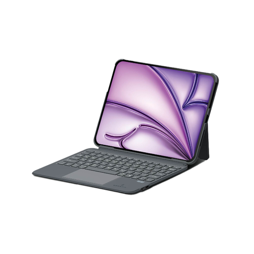 Smart Premium 4 in 1 Detachable Wireless Keyboard with Trackpad for iPad Air 11"M2 & 10.9"/Pro 11"M2/10.9 10th Gen