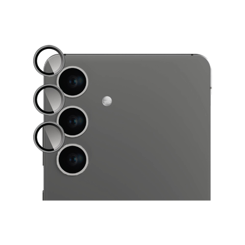 Smart Premium Camera Lens Protector for Samsung Galaxy S25 Plus - Black