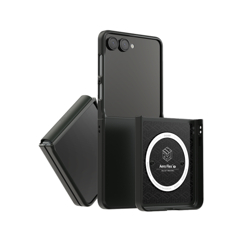 Araree Aero Flex Magsafe Case With Dual Layer Protection For Samsung Galaxy Z Flip 7 - Black