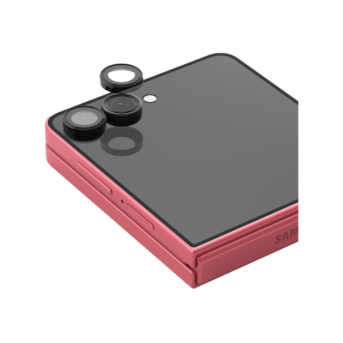 Araraee Camera Lens Ring Protection For Samsung Galaxy Z Flip 7 - Clear