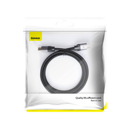 Baseus Enjoyment Series 4K HDMI to HDMI Cable 1M - Dark Grey