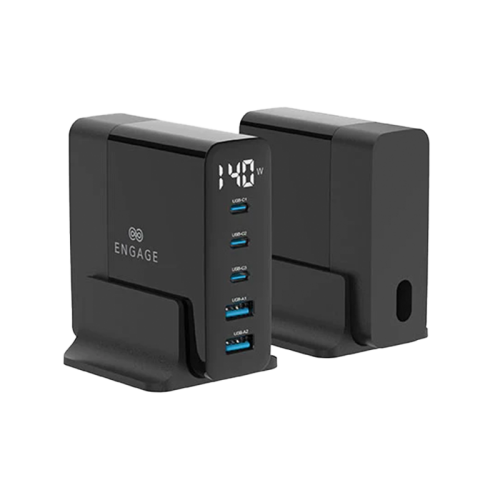 Engage 5 - Ports USB Hub - Black