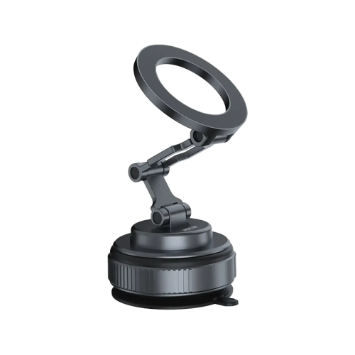 Green Lion GX-36 360° Rotation MagSafe Vacuum Suction Phone Holder - Grey