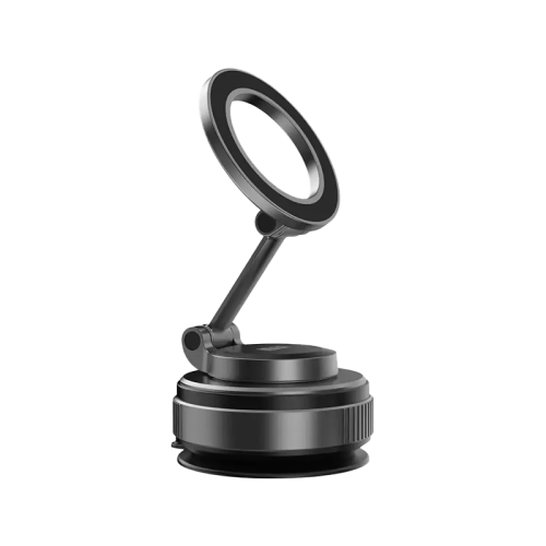 Green Lion GX-34 360° Rotation MagSafe  Vacuum Suction Phone Holder - Black