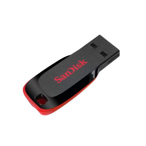 SanDisk Cruzer Blade 128GB USB-A Flash Drive - Black