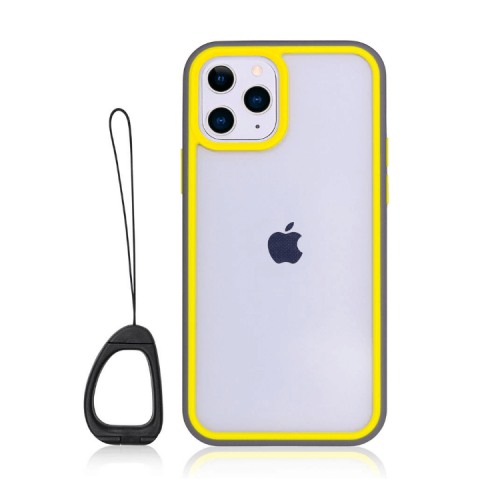 Torrii Torero Case for iPhone 12 Pro Max - Grey / Yellow