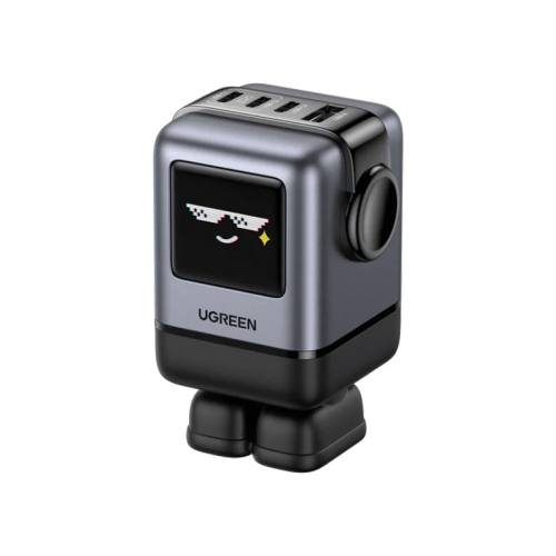 Ugreen Uno 3-Port USB-C and 1-Port USB-A GaN 100W Wall Charger - Black