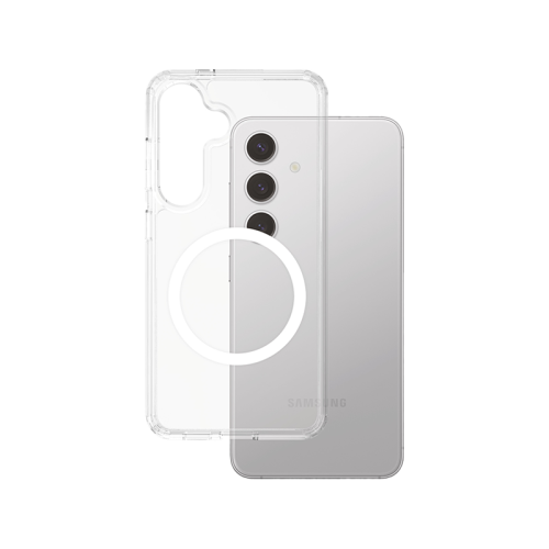 Panzer Glass Care Urban Combat Clear MagSafe Case for Samsung Galaxy S25 Plus - White