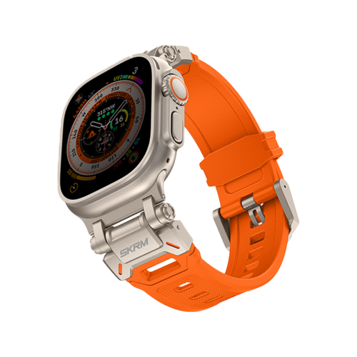 SkinArma Titon Watch Strap for Apple Watch 49/45/44mm - Orange