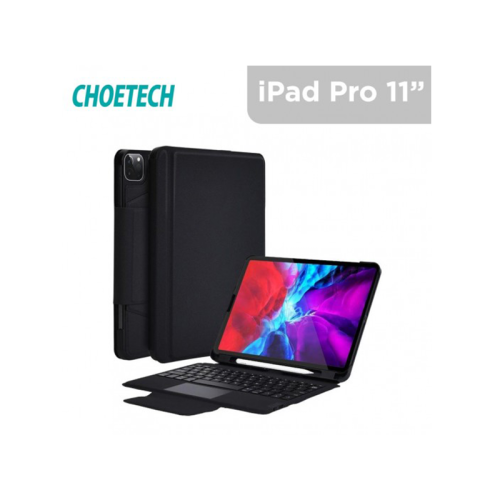 Choetech Magic Keyboard for iPad Pro 11" 3rd Gen Arabic - Black