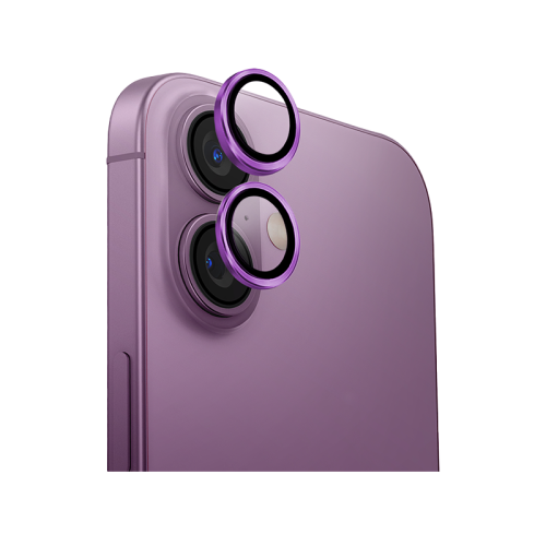 Uniq Optix Camera Lens Protector for iPhone 16 & 16 Plus – Grape Pink