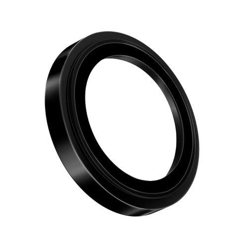 Uniq Optix Stainless Steel Frame Sapphire Camera Lens Protector for iPhone 15 Pro Max - Gunmetal Black