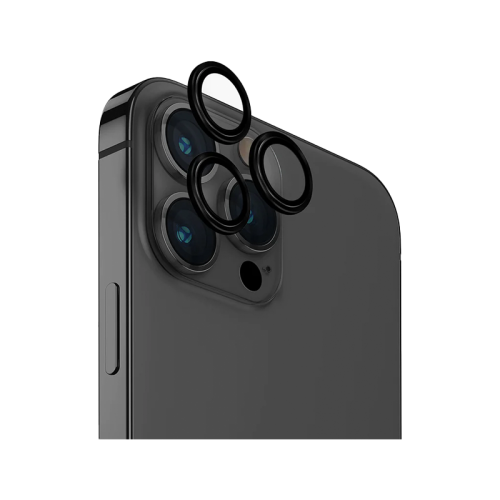 Uniq Optix Camera Lens Protector for iPhone 15 Pro Max - Midnight Black