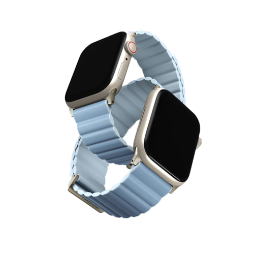 Uniq Revix Premium Edition Reversible Strap For Apple Watch 38/40/41mm - Arctic Blue / Soft Blue