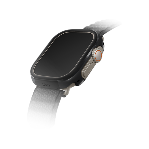 Uniq Valencia Watch Case for Apple Watch Ultra 49mm - Midnight Black