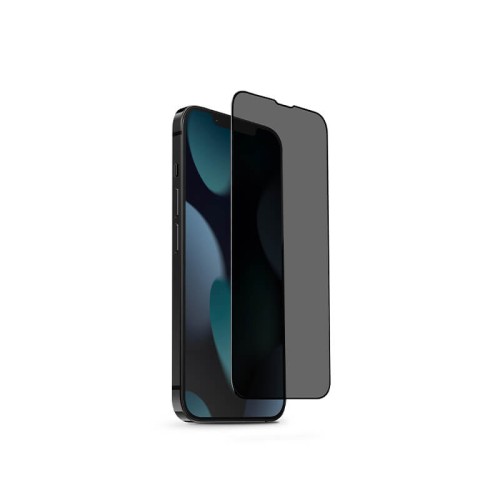 Uniq Optix Privacy Glass Screen Protector for iPhone 13/13 Pro - Black