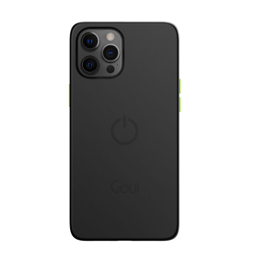 Goui Magnetic Case With Magnetic Bars for iPhone 12 / 12 Pro + Magnetic Strap - Black