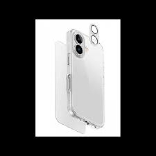 Uniq Hybrid Clearvue MagSafe 360 Essential Bundle Pack (MagSafe Case + Screen Protector + Camera Lens Protector) for iPhone 17