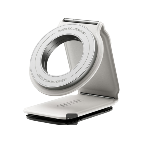 Baseus Prime Tip Series C02 Mega Magnetic Phone Mount Stick-on Version - Moon White