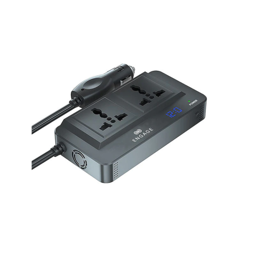 Engage 1-Port USB-C + 2-Port USB-A and Dual Socket - Black