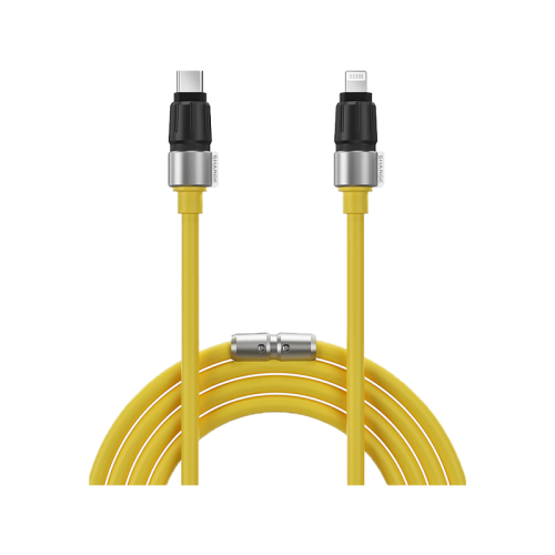 Sharge Phantom USB-C to Lightning 480Mbps 20W Cable 1.2M - Yellow