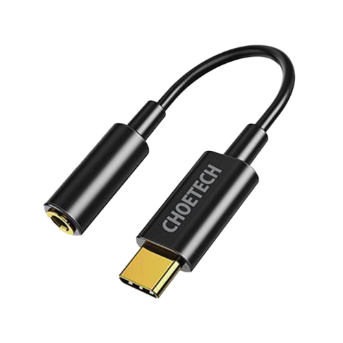 Choetech USB-C Converter to 3.5 Port - Black