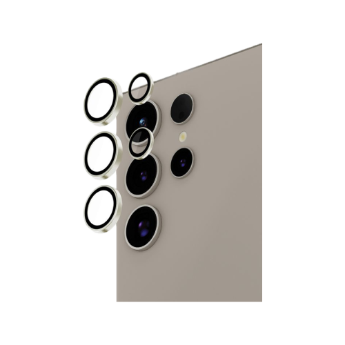 Smart Premium Camera Lens Protector for Samsung Galaxy S24 Ultra - Grey