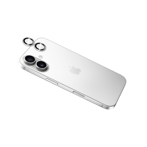 Torrii BodyGlass Camera Lens Protector for iPhone 16 / iPhone 16 Plus - Silver