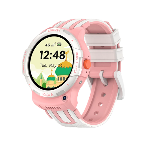 iQibla Qwatch Kids Smart Watch - Pink