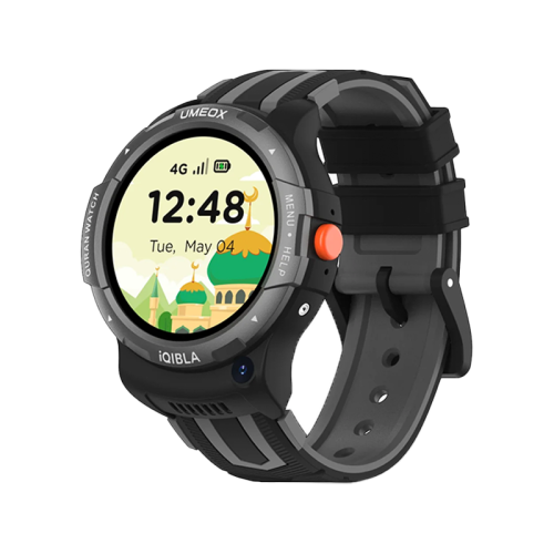 iQibla Qwatch Kids Smart Watch - Black