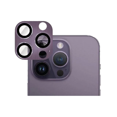 Smart Premium Camera Lens Protector for iPhone 14 Pro / 14 Pro Max - Deep Purple