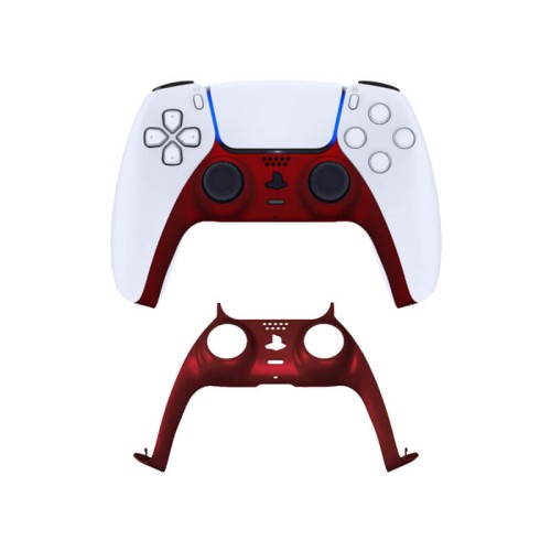 Gamer Gear Faceplate for PS5 Controller - Soft Touch Vampire Red