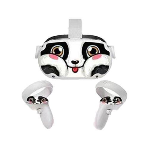 Gamer Gear Panda Sticker For Oculus Quest 2 - Black