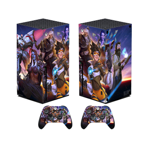 Gamer Gear Xbox Series X Console Faceplate Sticker - Overwatch