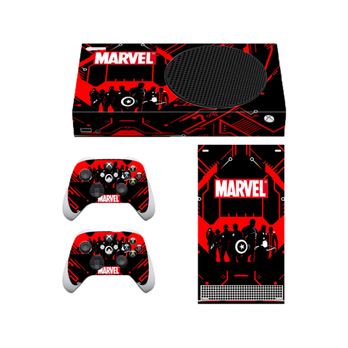 Gamer Gear Xbox Series S Console Faceplate Sticker - Marvel
