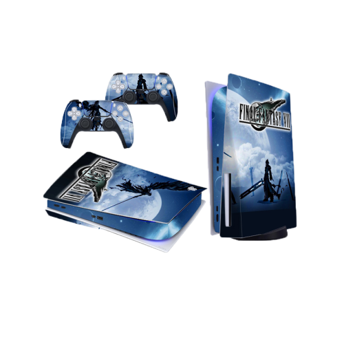 Gamer Gear PS5 Disc Console Faceplate Sticker - Final Fantasy VII
