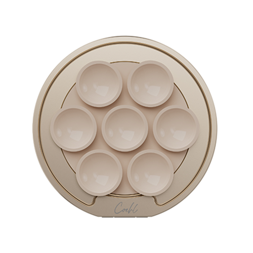 Uniq Coehl Luna Magnetic Suction Kickstand With Mirror - Milk Sand